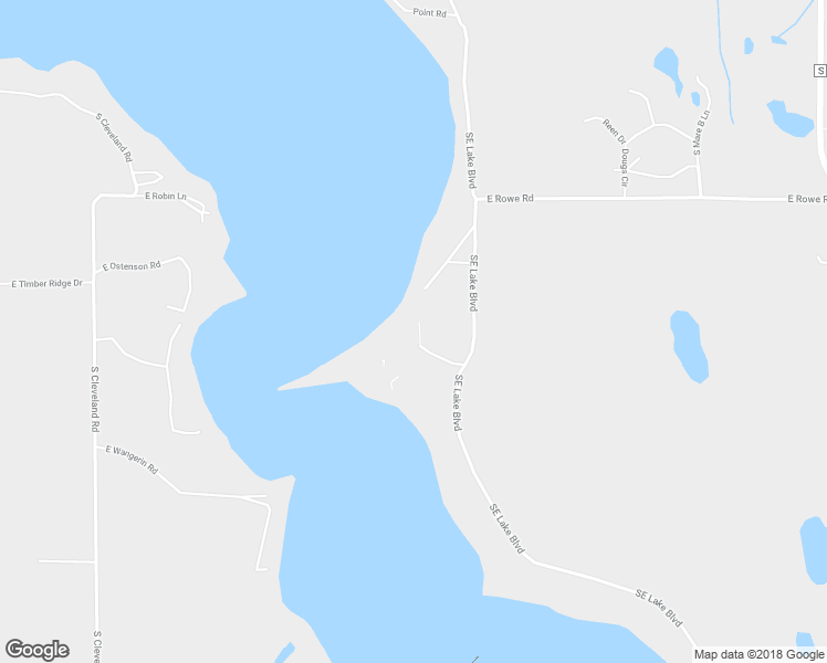 map of restaurants, bars, coffee shops, grocery stores, and more near 11603 East Honeymoon Point Road in Lake Nebagamon