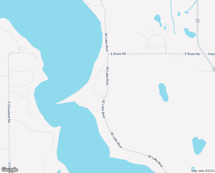 map of restaurants, bars, coffee shops, grocery stores, and more near Southeast Lake Boulevard in Lake Nebagamon