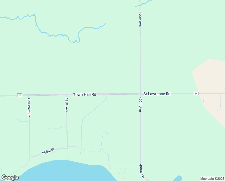 map of restaurants, bars, coffee shops, grocery stores, and more near 48781 County Highway 14 in New York Mills
