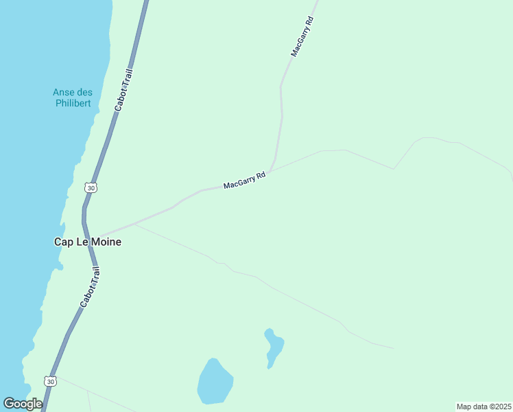 map of restaurants, bars, coffee shops, grocery stores, and more near MacGarry Road in Inverness County