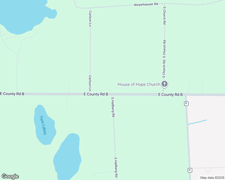 map of restaurants, bars, coffee shops, grocery stores, and more near 10671 East County Road B in Lake Nebagamon