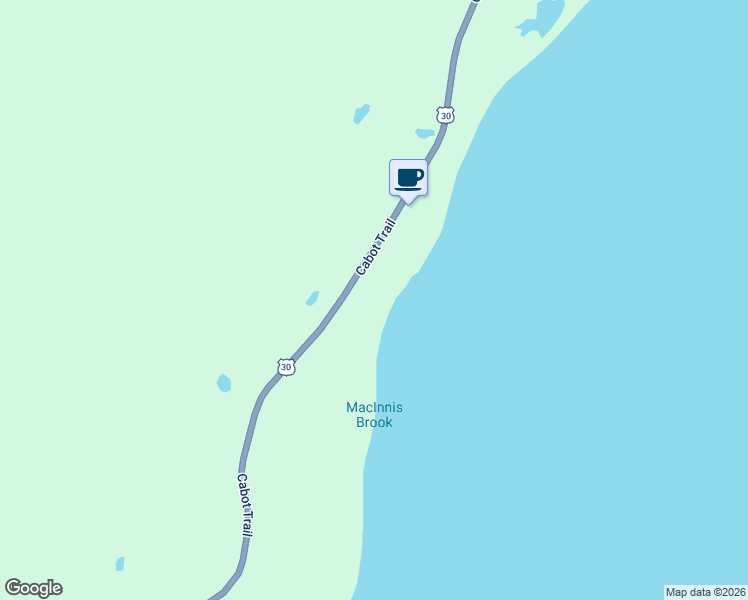 map of restaurants, bars, coffee shops, grocery stores, and more near 42765 Cabot Trail in Victoria County