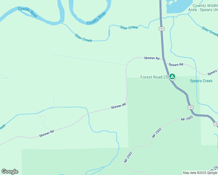 map of restaurants, bars, coffee shops, grocery stores, and more near 192 Skinner Road in Randle