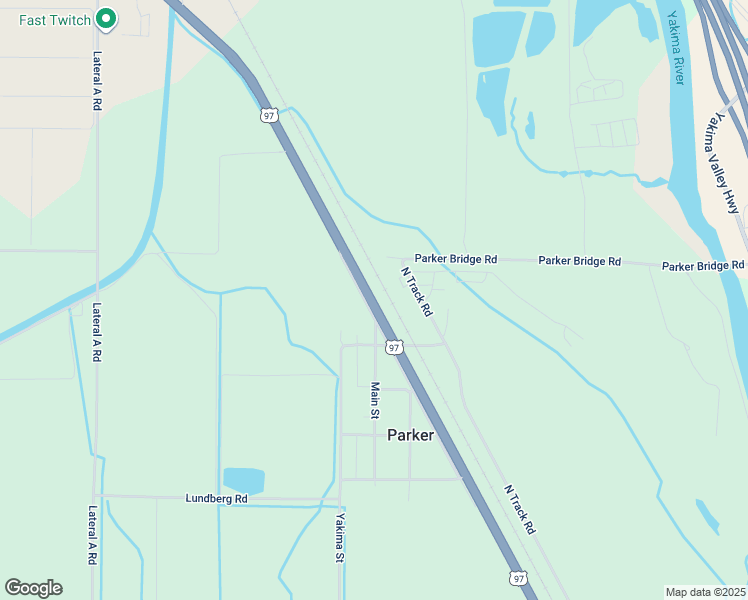 map of restaurants, bars, coffee shops, grocery stores, and more near in Parker