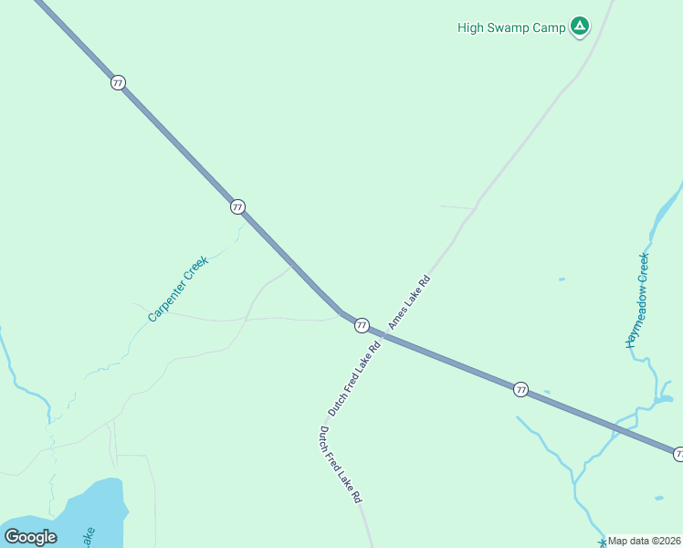 map of restaurants, bars, coffee shops, grocery stores, and more near Michigan 77 in Seney