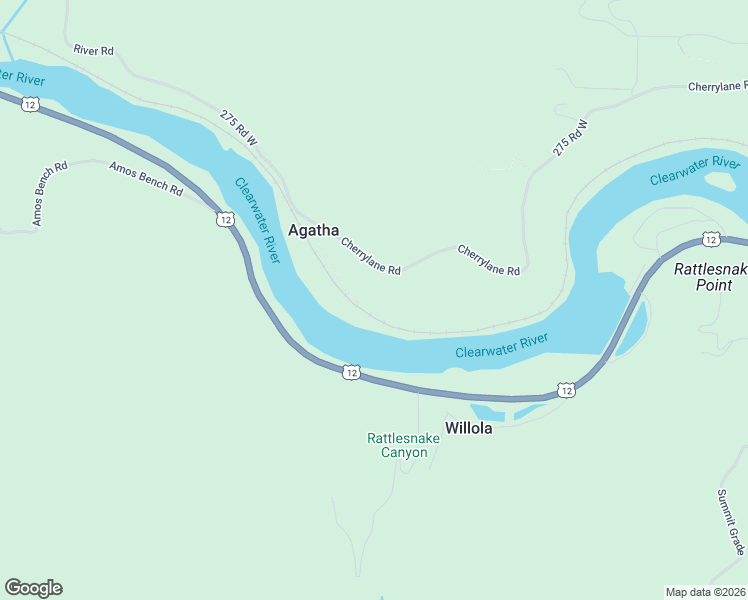 map of restaurants, bars, coffee shops, grocery stores, and more near 19489 Railroad Avenue in Lenore