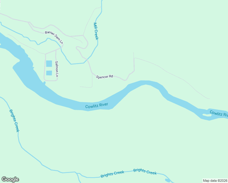 map of restaurants, bars, coffee shops, grocery stores, and more near 2484 Spencer Road in Salkum
