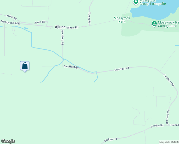 map of restaurants, bars, coffee shops, grocery stores, and more near 212 Swofford Road in Mossyrock