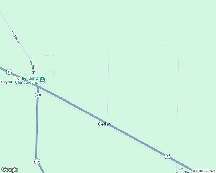 map of restaurants, bars, coffee shops, grocery stores, and more near Wyszinski Road in Iron County