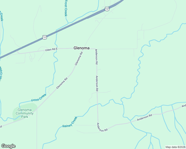 map of restaurants, bars, coffee shops, grocery stores, and more near 150 Anderson Road in Glenoma