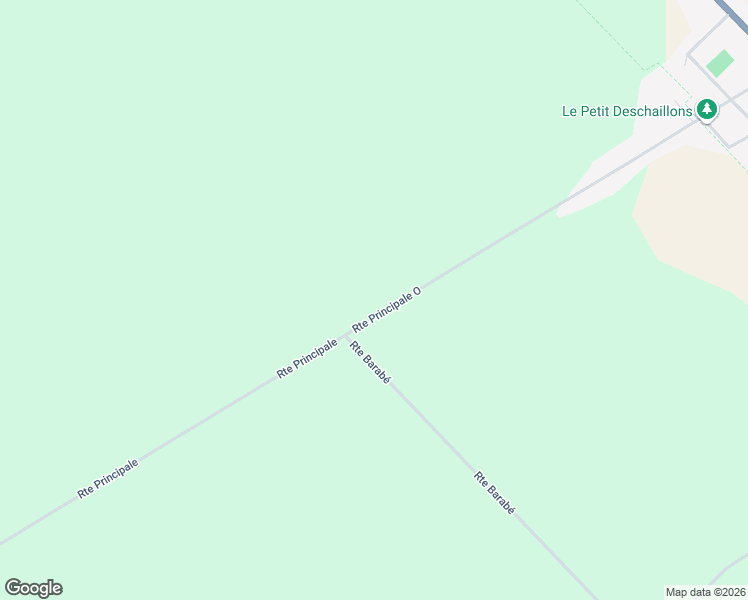 map of restaurants, bars, coffee shops, grocery stores, and more near 1445 Route Principale Ouest in Parisville