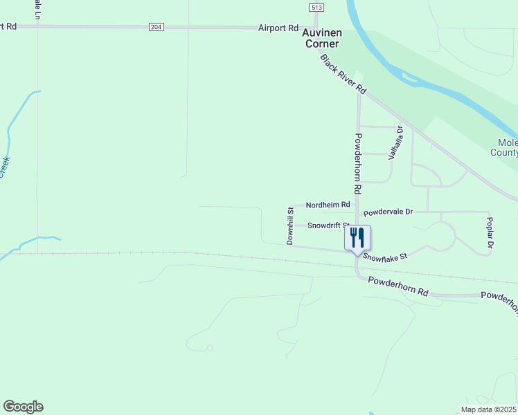 map of restaurants, bars, coffee shops, grocery stores, and more near Edelweiss Lane in Bessemer