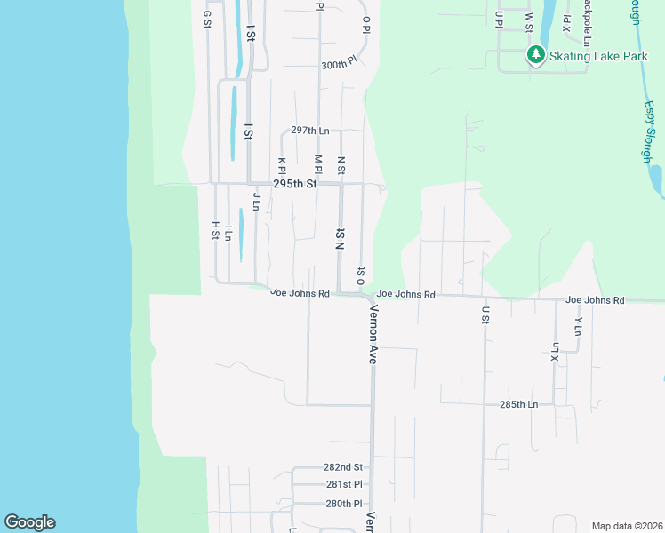 map of restaurants, bars, coffee shops, grocery stores, and more near 29104 M Lane in Ocean Park