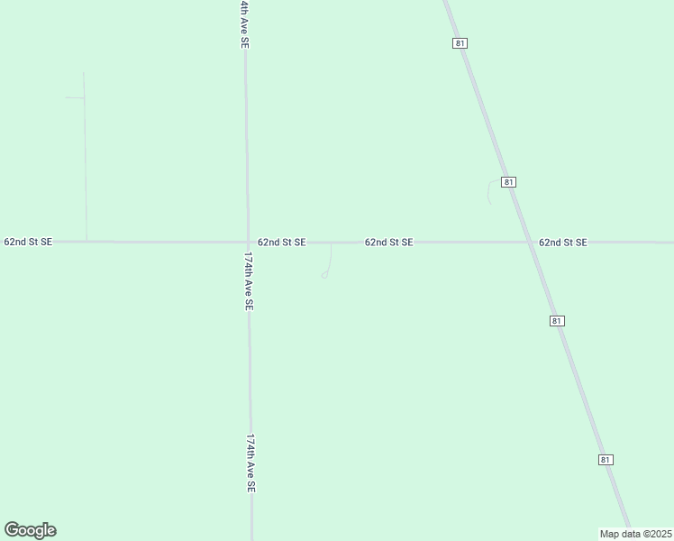 map of restaurants, bars, coffee shops, grocery stores, and more near 17420 62nd Street Southeast in Walcott