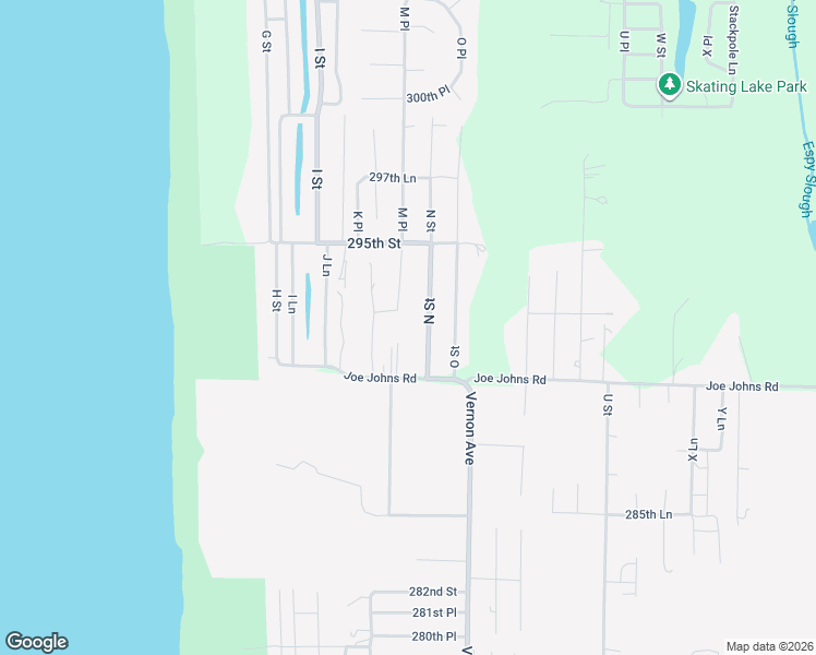 map of restaurants, bars, coffee shops, grocery stores, and more near 29104 M Lane in Ocean Park