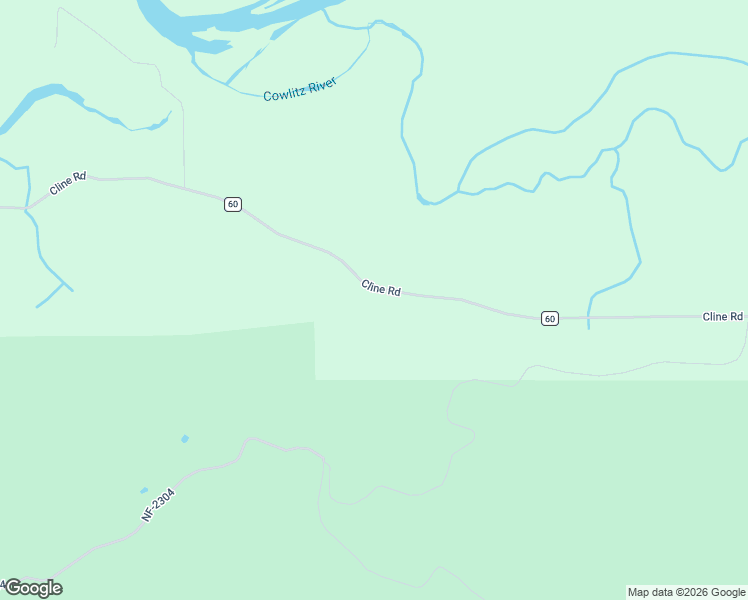 map of restaurants, bars, coffee shops, grocery stores, and more near 1079 Cline Road in Randle