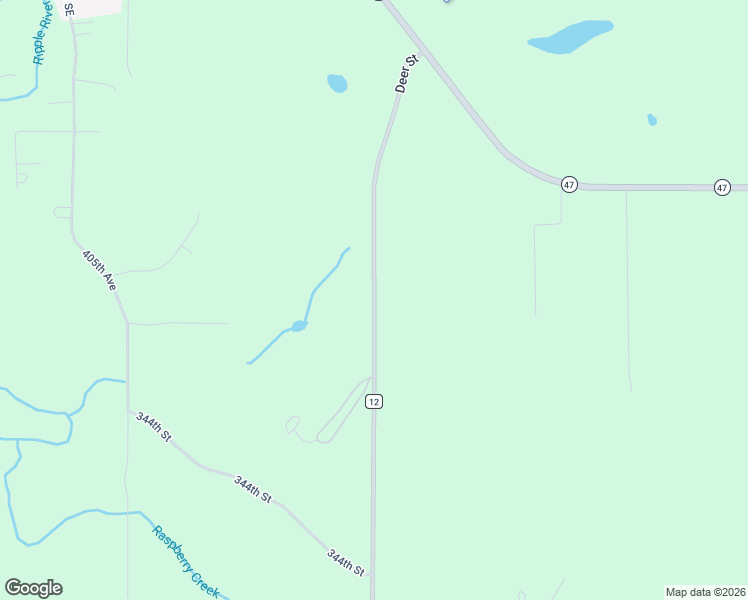 map of restaurants, bars, coffee shops, grocery stores, and more near Deer Street in Aitkin