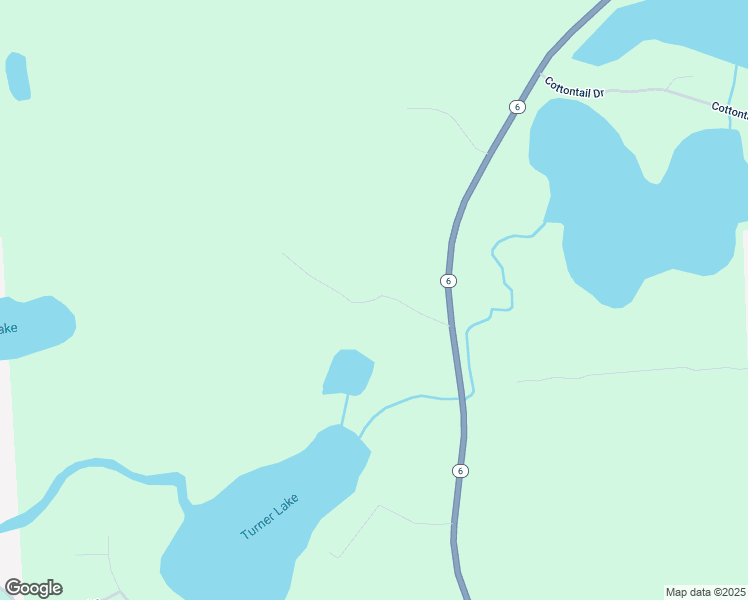 map of restaurants, bars, coffee shops, grocery stores, and more near Turner Trail in Crow Wing County