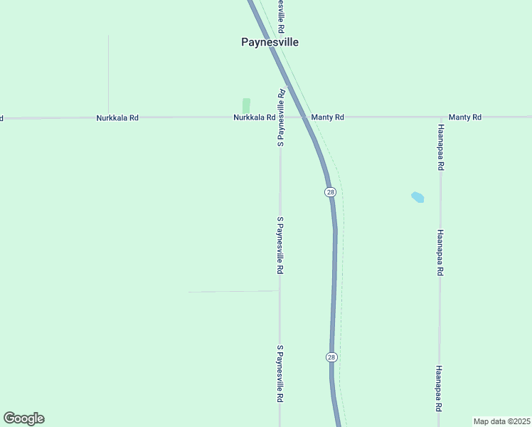 map of restaurants, bars, coffee shops, grocery stores, and more near 540 South Paynesville Road in Bruce Crossing