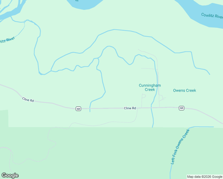 map of restaurants, bars, coffee shops, grocery stores, and more near 1211 Cline Road in Randle