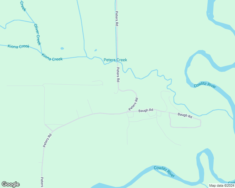map of restaurants, bars, coffee shops, grocery stores, and more near 362 Peters Road in Randle