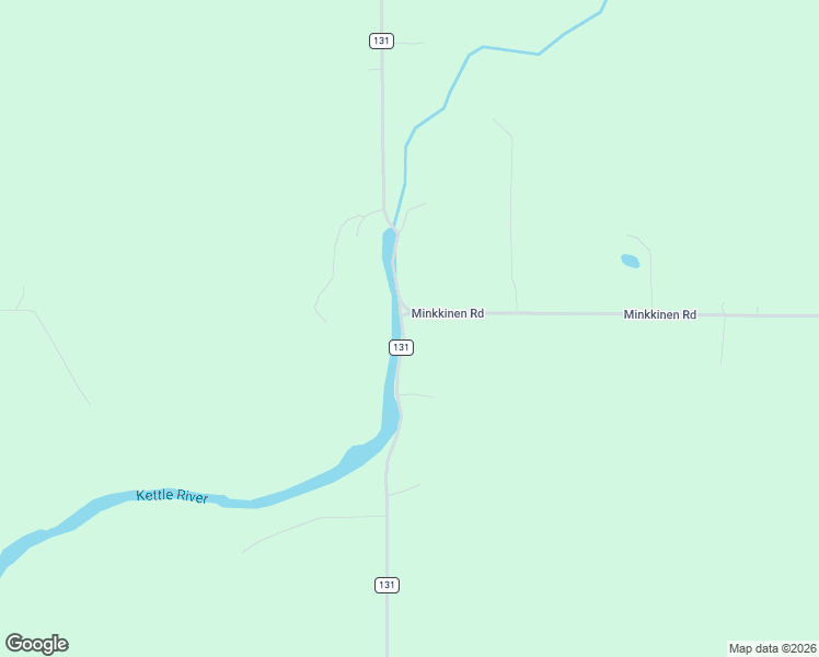 map of restaurants, bars, coffee shops, grocery stores, and more near 3510 County Road 131 in Kettle River