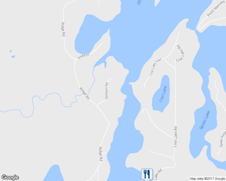 map of restaurants, bars, coffee shops, grocery stores, and more near 7816 Dettbarn Road in Nisswa