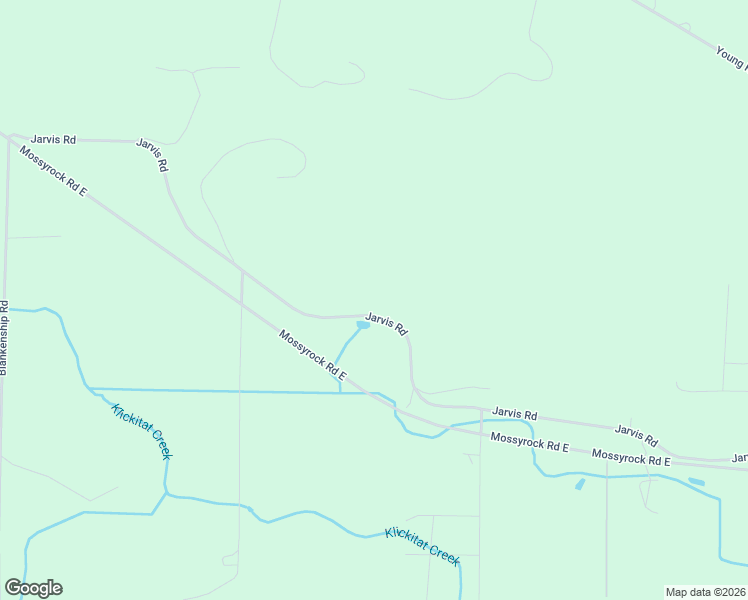 map of restaurants, bars, coffee shops, grocery stores, and more near 281 Jarvis Road in Mossyrock