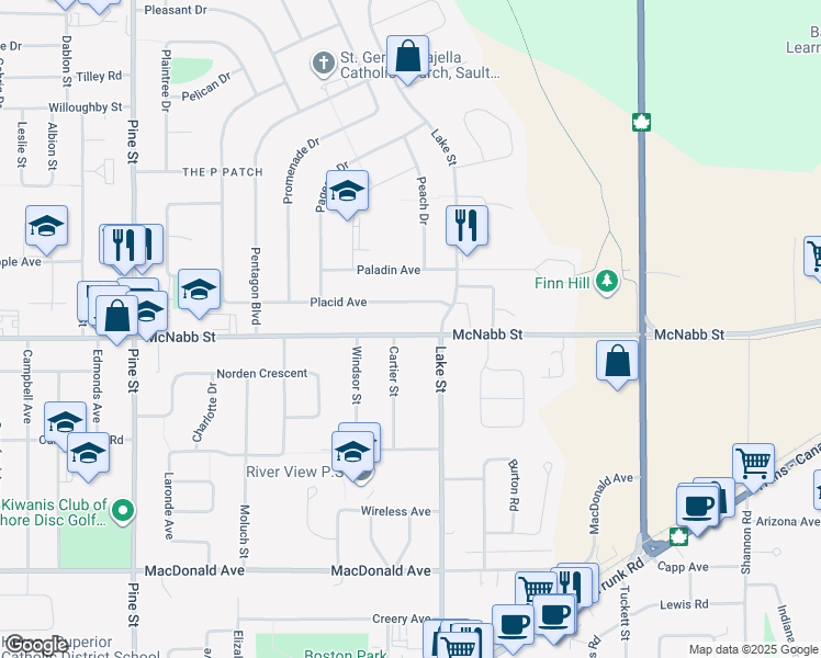 616 McNabb Street, Sault Ste. Marie ON Walk Score