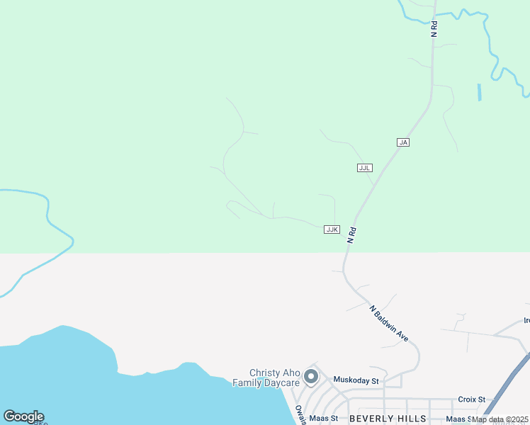 map of restaurants, bars, coffee shops, grocery stores, and more near 166 Valley Road in Negaunee