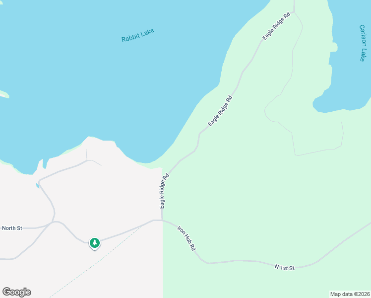 map of restaurants, bars, coffee shops, grocery stores, and more near 25205 Eagle Ridge Road in Aitkin