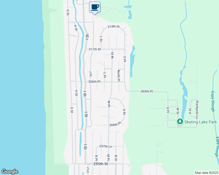 map of restaurants, bars, coffee shops, grocery stores, and more near 30511 M Place in Ocean Park