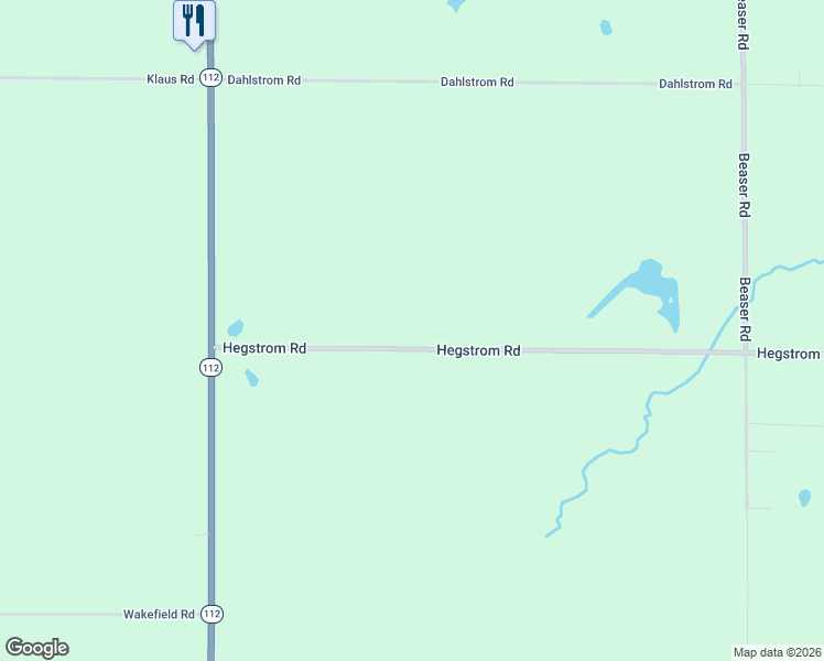 map of restaurants, bars, coffee shops, grocery stores, and more near 61318 Hegstrom Road in Ashland