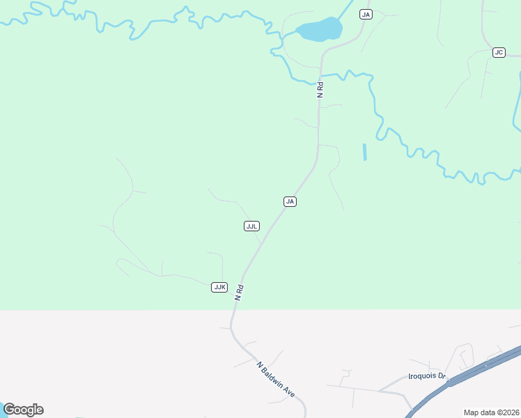 map of restaurants, bars, coffee shops, grocery stores, and more near 139-179 County Road Ja in Negaunee