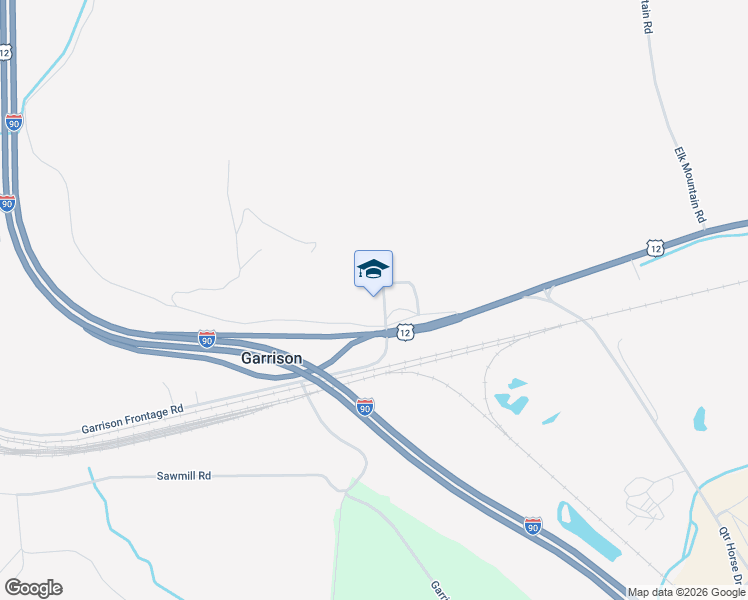 map of restaurants, bars, coffee shops, grocery stores, and more near 33 School House Road in Garrison