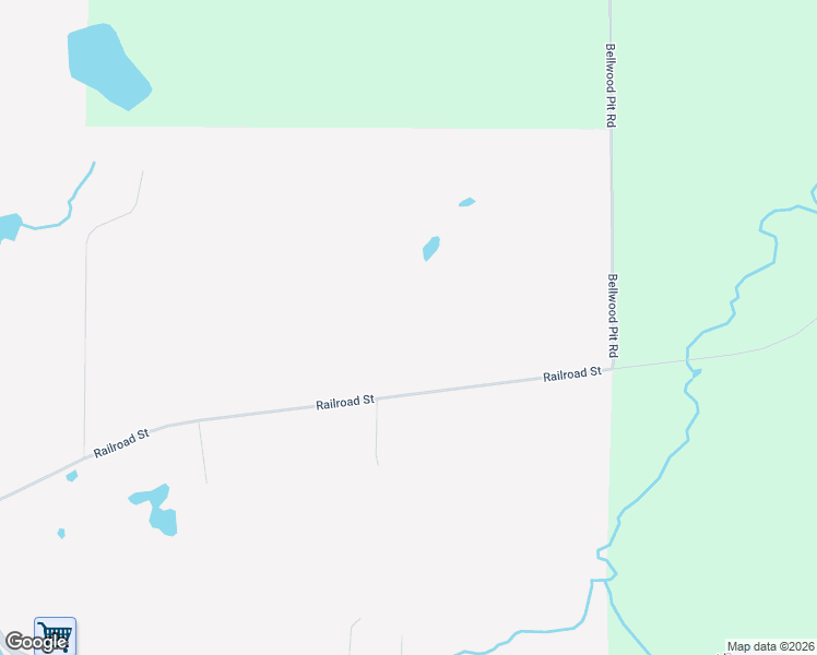 map of restaurants, bars, coffee shops, grocery stores, and more near East Railroad Road in Lake Nebagamon