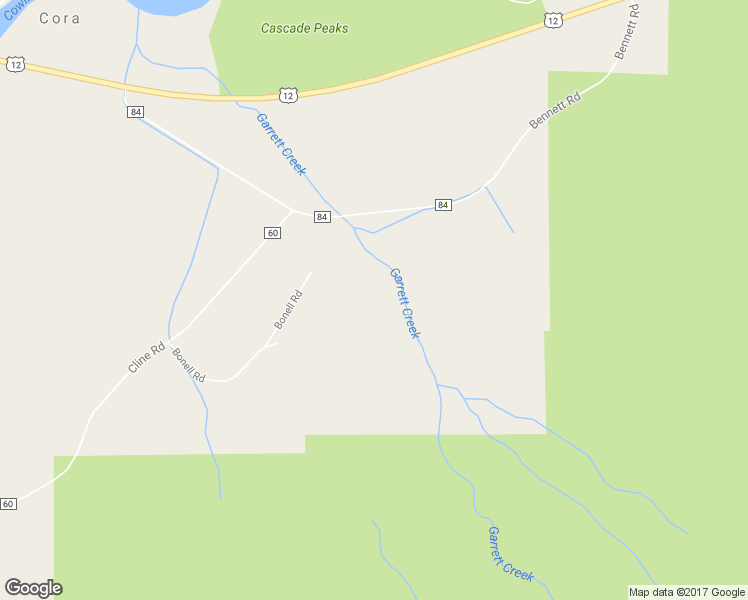 map of restaurants, bars, coffee shops, grocery stores, and more near 193 Bennett Road in Randle