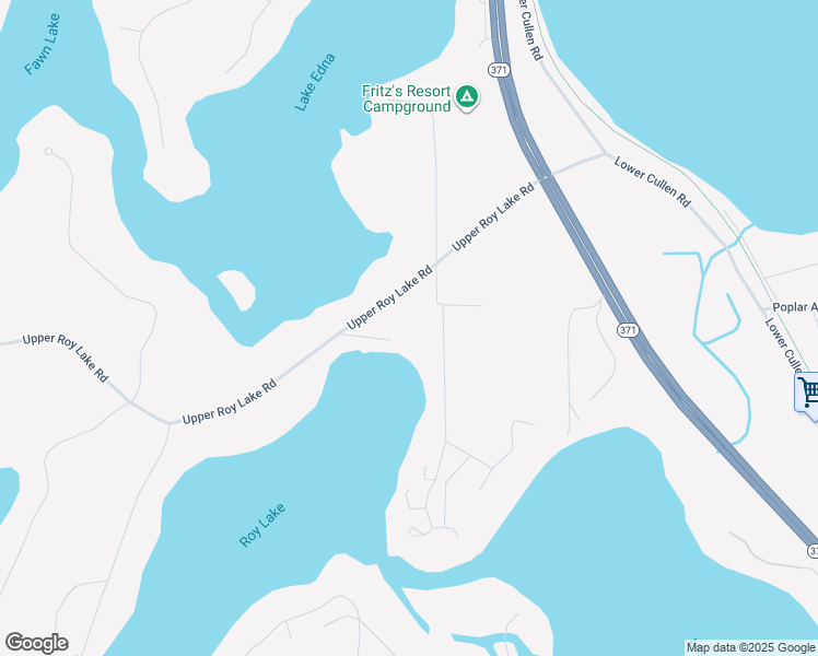 map of restaurants, bars, coffee shops, grocery stores, and more near 25997 Hyland Avenue in Nisswa