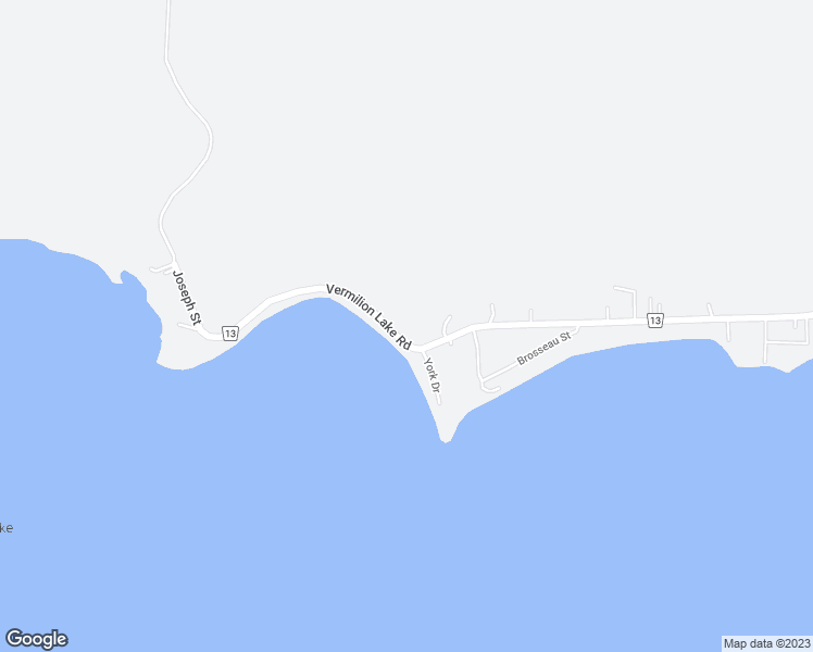 map of restaurants, bars, coffee shops, grocery stores, and more near 2320 Vermilion Lake Road in Sudbury