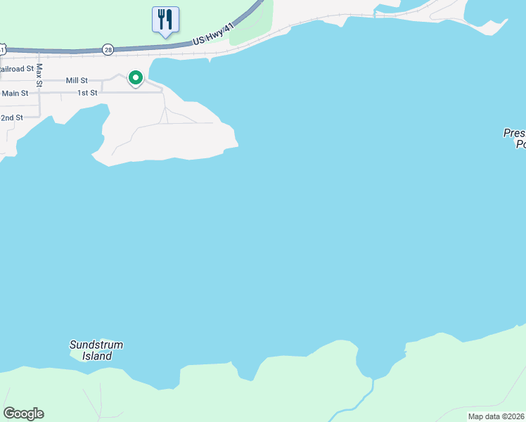 map of restaurants, bars, coffee shops, grocery stores, and more near in Michigamme