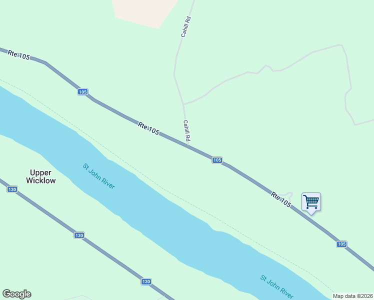 map of restaurants, bars, coffee shops, grocery stores, and more near 10001 New Brunswick 105 in Beechwood