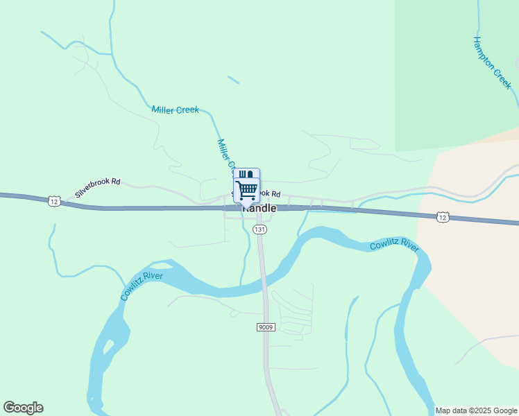 map of restaurants, bars, coffee shops, grocery stores, and more near in Randle