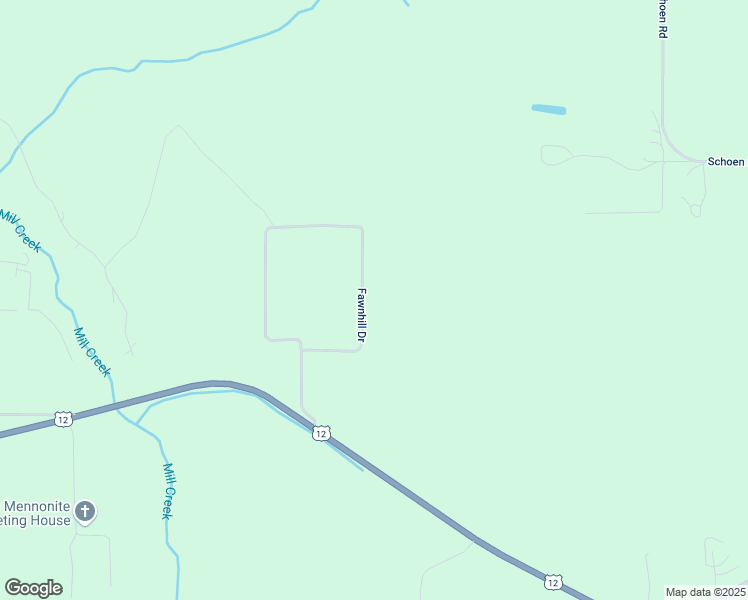map of restaurants, bars, coffee shops, grocery stores, and more near 180 Fawnhill Drive in Silver Creek