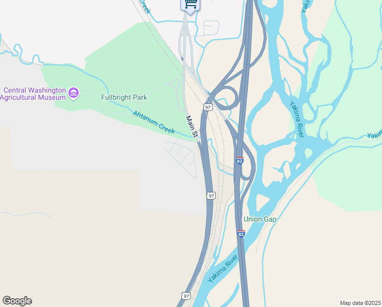 map of restaurants, bars, coffee shops, grocery stores, and more near 59 Leisure Hill Drive in Union Gap
