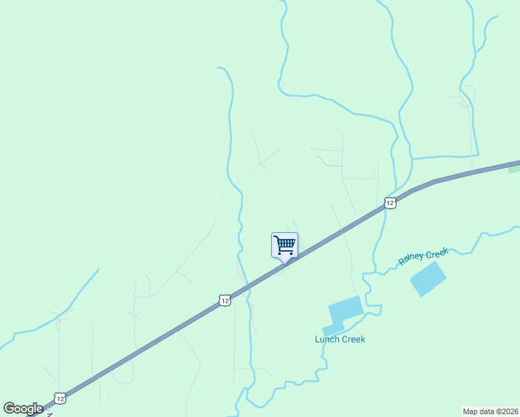 map of restaurants, bars, coffee shops, grocery stores, and more near 244 Martin Road in Glenoma
