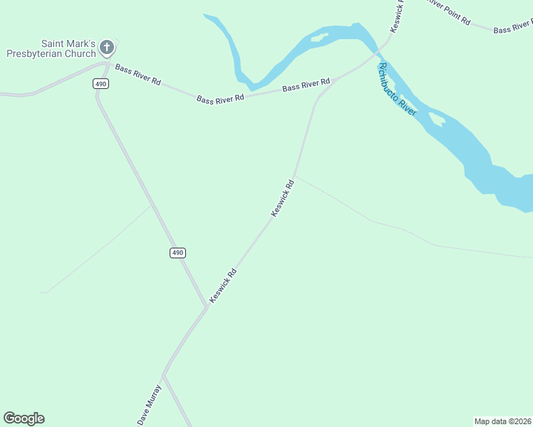 map of restaurants, bars, coffee shops, grocery stores, and more near 145 Keswick Road in Bass River