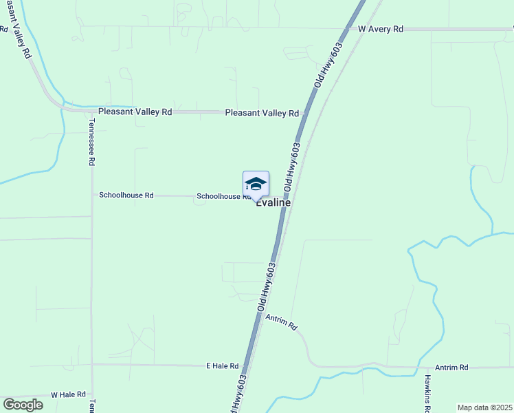 map of restaurants, bars, coffee shops, grocery stores, and more near 111 Schoolhouse Road in Winlock