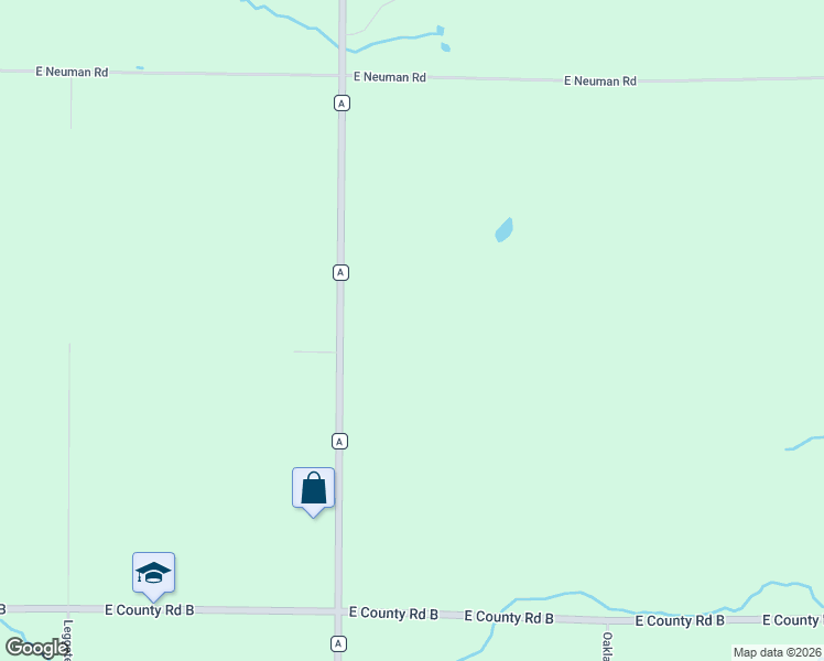 map of restaurants, bars, coffee shops, grocery stores, and more near 6186 County Road A in Superior