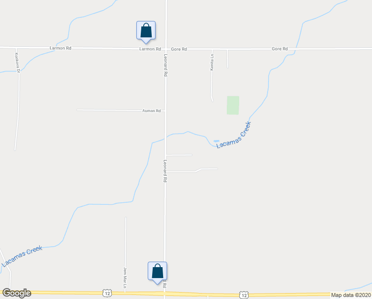 map of restaurants, bars, coffee shops, grocery stores, and more near 621 Leonard Road in Onalaska