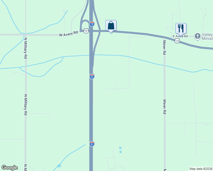 map of restaurants, bars, coffee shops, grocery stores, and more near 111 Barbec Lane in Chehalis
